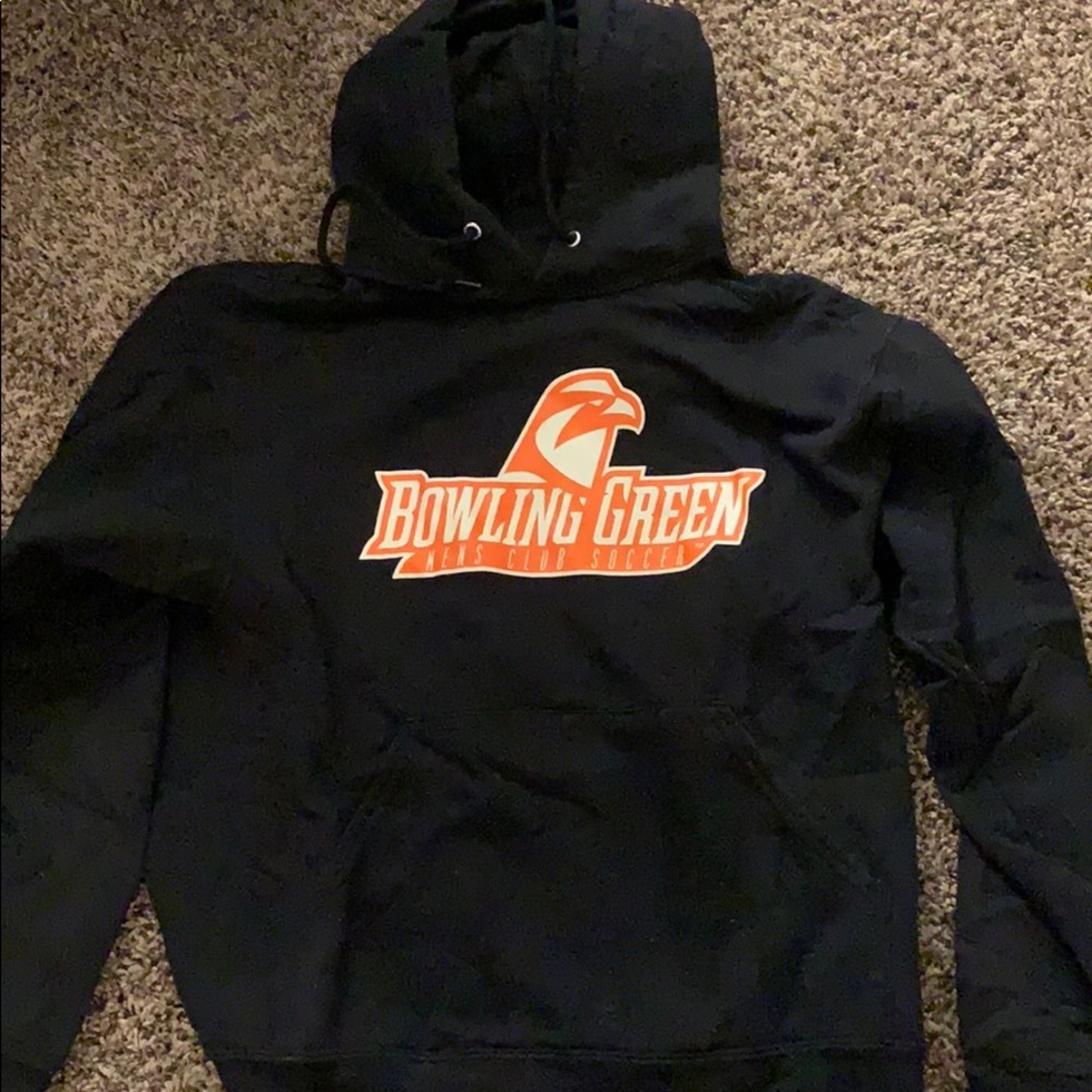 Black BG Soccer Hoodie